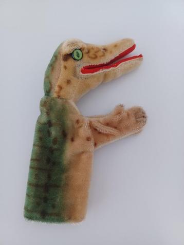 Vintage Steiff Gaty alligator/krokodil handpop