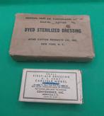 U.S WO2 Army First aid dressing duo, Ophalen of Verzenden