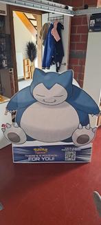 Pokemon Snorlax Store Display Standee, Ophalen, Gebruikt, Losse kaart, Foil