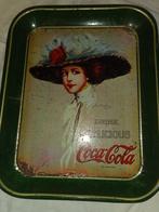 Metalen dienblad Coca-Cola . Vintage, Verzamelen, Gebruikt, Ophalen, Gebruiksvoorwerp
