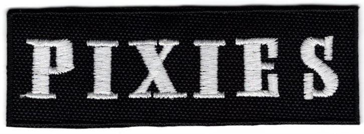 Pixies stoffen opstrijk patch embleem, Verzamelen, Muziek, Artiesten en Beroemdheden, Nieuw, Kleding, Verzenden