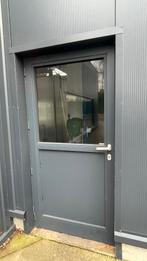DEUREN, Doe-het-zelf en Bouw, Deuren en Vliegenramen, Gebruikt, 80 tot 100 cm, Ophalen of Verzenden, Buitendeur