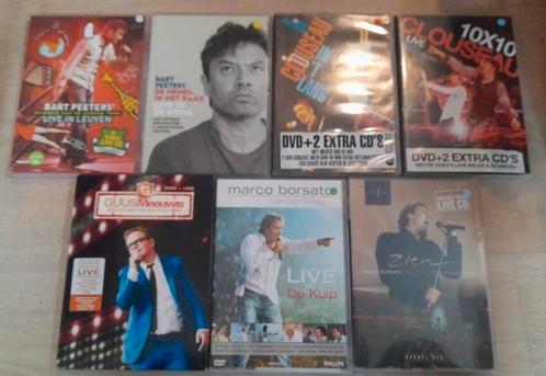 Dvd´s Clouseau bart peeters guus meeuwis marco borsato, Cd's en Dvd's, Dvd's | Muziek en Concerten, Zo goed als nieuw, Muziek en Concerten