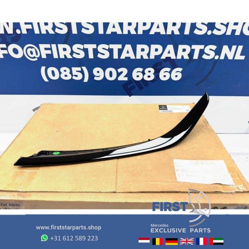 W177 A45 AMG VOORBUMPER AERO SPLITTER LINKS of RECHTS 2018-2, Auto-onderdelen, Carrosserie, Achterklep, Mercedes-Benz, Voor, Gebruikt