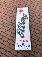 Ancien émail Elberg Pils, Enlèvement ou Envoi, Panneau publicitaire