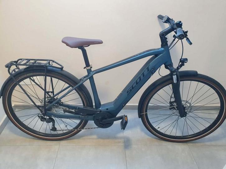 SCOTT Sub ERIDE, Fietsen en Brommers, Elektrische fietsen, Zo goed als nieuw, Overige merken, 51 tot 55 cm, 50 km per accu of meer