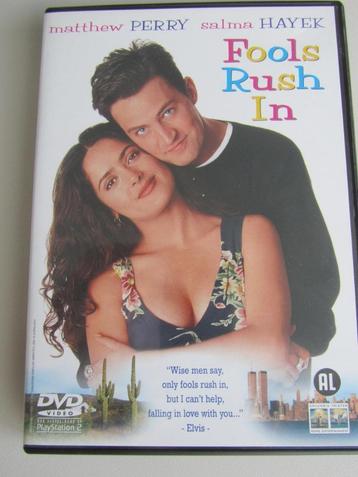 DVD FOOLS RUSH IN (comédie avec Matthew Perry et Salma Hayek