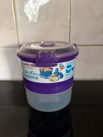 Sistema lunchpotje, Ophalen, Gebruikt