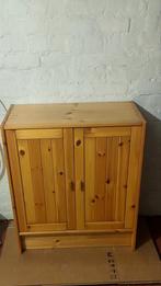 Grenen kastje met 2 plankjes, Huis en Inrichting, Ophalen