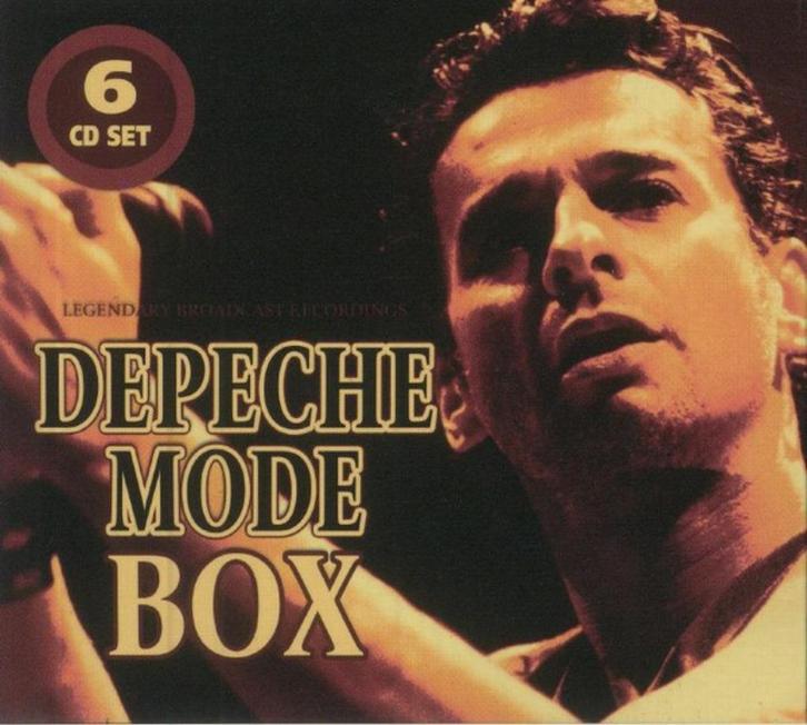 Doos met 6 CD's - DEPECHE MODE - Live-uitzending, Cd's en Dvd's, Cd's | Pop, Zo goed als nieuw, 1980 tot 2000, Verzenden