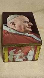 Pope John XXIII metalen doos, Verzamelen, Ophalen, Gebruikt, Overige, Overige merken