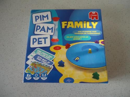 "Pim Pam Pet" Famlie van Jumbo in Nieuwe onbespeelde staat., Hobby en Vrije tijd, Gezelschapsspellen | Overige, Zo goed als nieuw