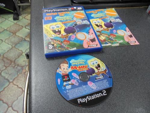 Playstation 2 Super Party met Spongebob Squarepants (orig-co, Games en Spelcomputers, Games | Sony PlayStation 2, Gebruikt, 3 spelers of meer