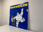 MICHELIN groot oud reclamebord, Ophalen of Verzenden, Gebruikt, Reclamebord