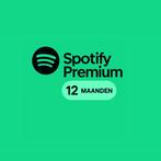 Spotify premium 12 maanden, Tickets en Kaartjes, Eén persoon, Cadeaubon, Overige typen
