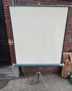 Projectiescherm, Audio, Tv en Foto, Projectieschermen, Ophalen, Handmatig, Gebruikt