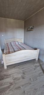 Bed twijfelaar, Huis en Inrichting, Ophalen, Rustiek, 140 cm, Zo goed als nieuw