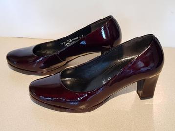 Gabor bordeaux pumps G wijdte M5,5/38,5