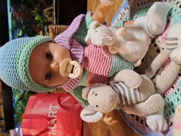 Baby born  jongen met   poppen kleertjes en spulletjes  beschikbaar voor biedingen