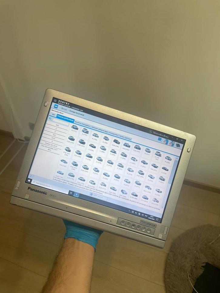 Complete auto-diagnoseset van Panasonic, Informatique & Logiciels, Ordinateurs & Logiciels Autre, Comme neuf, Enlèvement ou Envoi