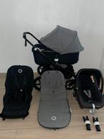 Bugaboo Fox Black Grijs kinderwagen 3-in1 Compleet Set, Ophalen