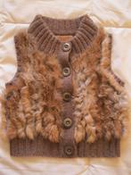 Mouwloos vest van alpaca en wol - 6 jaar, Kinderen en Baby's, Gebruikt, Meisje, Trui of Vest, Essentiel