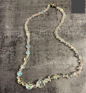 Ancien collier cristaux baccarat, Bijoux, Sacs & Beauté, Enlèvement ou Envoi, Comme neuf