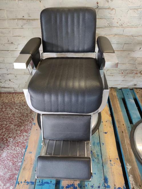 Twee Sibel kappersstoelen met hydraulische pomp, Handtassen en Accessoires, Uiterlijk | Haarverzorging, Gebruikt, Overige typen