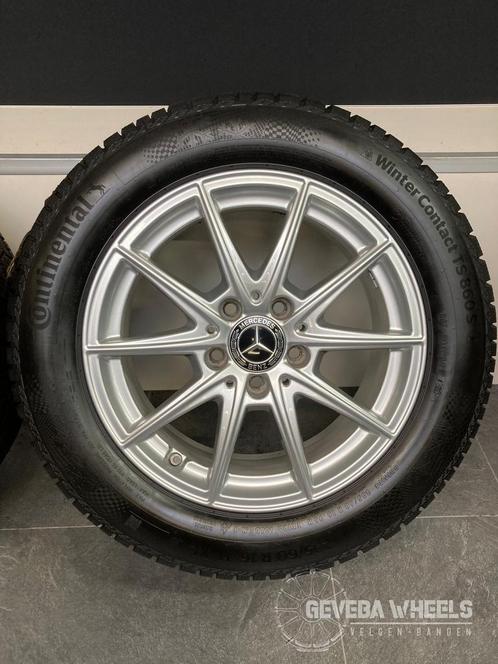 16” originele Mercedes A W177 velgen + winterbanden 5x112, Auto-onderdelen, Banden en Velgen, Banden en Velgen, Winterbanden, 16 inch