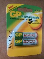 Oplaadbare AA-batterijen van het merk GP, Nieuw, Ophalen of Verzenden