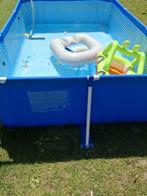 Zwembad Intex 200x300x75 met pomp en zeil, Tuin en Terras, Ophalen, Gebruikt, Opzetzwembad, 200 tot 400 cm
