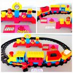 Lego Duplo 2701 .duwtrein met wagons,perron,zie info .extra, Enlèvement, Duplo