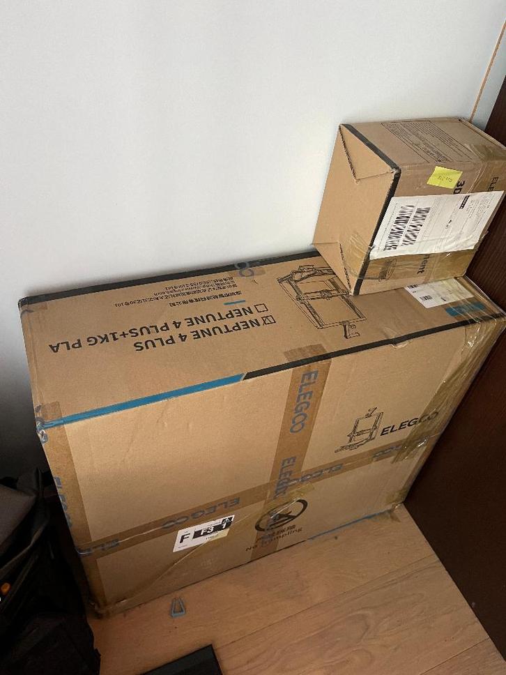 Elegoo Neptune 4 Plus – Neuve + filament, Computers en Software, 3D Printers, Nieuw, Ophalen