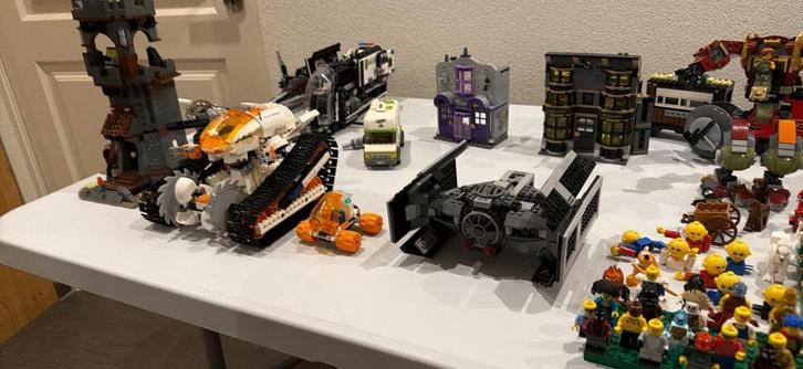 Bulk LEGO sets + mannetjes + bulk, Kinderen en Baby's, Speelgoed | Duplo en Lego, Zo goed als nieuw, Lego, Complete set, Ophalen