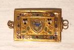 1830 Normandische sluiting in 18 karaats goud, Handtassen en Accessoires, Antieke sieraden, Goud, Ketting, Ophalen of Verzenden