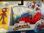 Nieuw! Nooit opgedaan. Spiderman met moto, Kinderen en Baby's, Speelgoed | Actiefiguren, Ophalen, Nieuw