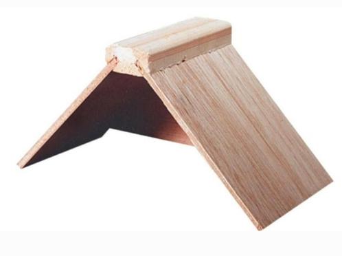Rustplankje Hout Duif - Duvo+, Dieren en Toebehoren, Vogels | Toebehoren, Nieuw, Ophalen of Verzenden