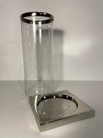 Lanterne en verre sur socle en métal, 25 à 50 cm, Chandelier, Autres couleurs, Envoi