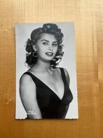 Fotokaart filmster Sophia Loren-Jaren 60, Verzamelen, Verzenden, Zo goed als nieuw, Film, Foto of Kaart