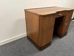 Mooi gevormd vintage Frans bureau in de Art-Deco stijl, Ophalen, Gebruikt, Bureau