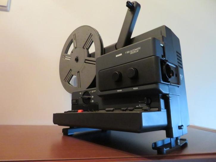 retro bauer t502 automatic duo super 8 diaprojector, Audio, Tv en Foto, Diaprojectoren, Ophalen of Verzenden