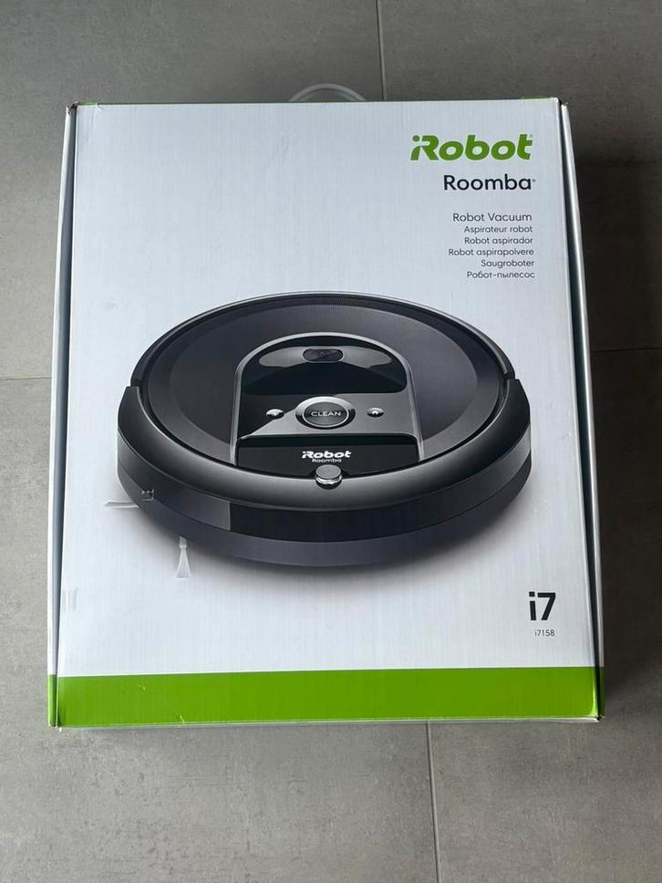 iRobot Roomba i7, Elektronische apparatuur, Stofzuigers, Gebruikt, Robotstofzuiger, Reservoir, Ophalen