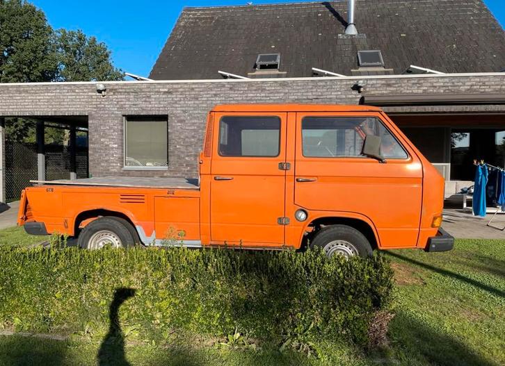 Vw T3 DOKA 1984 - 1600 diesel, Autos, Volkswagen, Particulier, Transporter, Diesel, Autre carrosserie, 4 portes, Boîte manuelle