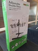 Hondenbar incl 2 RVS voerbakken, Dieren en Toebehoren, Ophalen of Verzenden, Anti-schrok, Nieuw