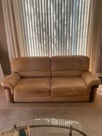 Lederen nubuck zetel, Huis en Inrichting, Zetels | Zetels, Ophalen, Zo goed als nieuw