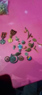 Oude koperen medaille en voorwerp, Ophalen of Verzenden, Zo goed als nieuw
