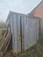 Matetiaal container werfkeet, Enlèvement