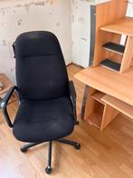 Gebruikte bureaustoel in goede staat, Huis en Inrichting, Ophalen, Gebruikt, Zwart, Bureaustoel