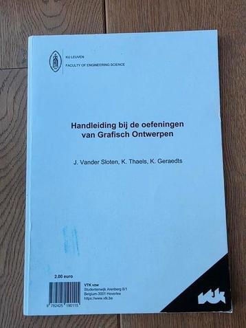 Handleiding bij de oefeningen grafisch ontwerpen KUL beschikbaar voor biedingen
