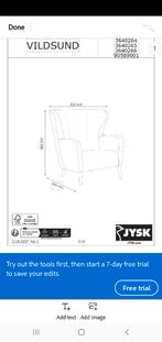 fauteuil, Ophalen, Stof